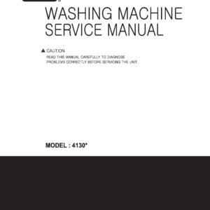 Kenmore 41302 41303 service manual cover from Whirlpool emea customer services with model code, manual creation date, manual contents,