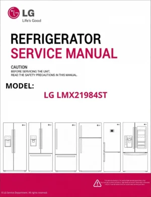 Lg lmx21984st refrigerator service manual