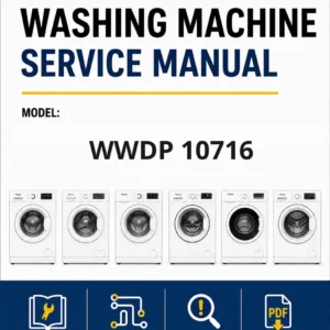 Whirlpool wwdp 10716 service manual Whirlpool logo, Whirlpool EMEA customer service, model type, publication date, document number and service manual contents