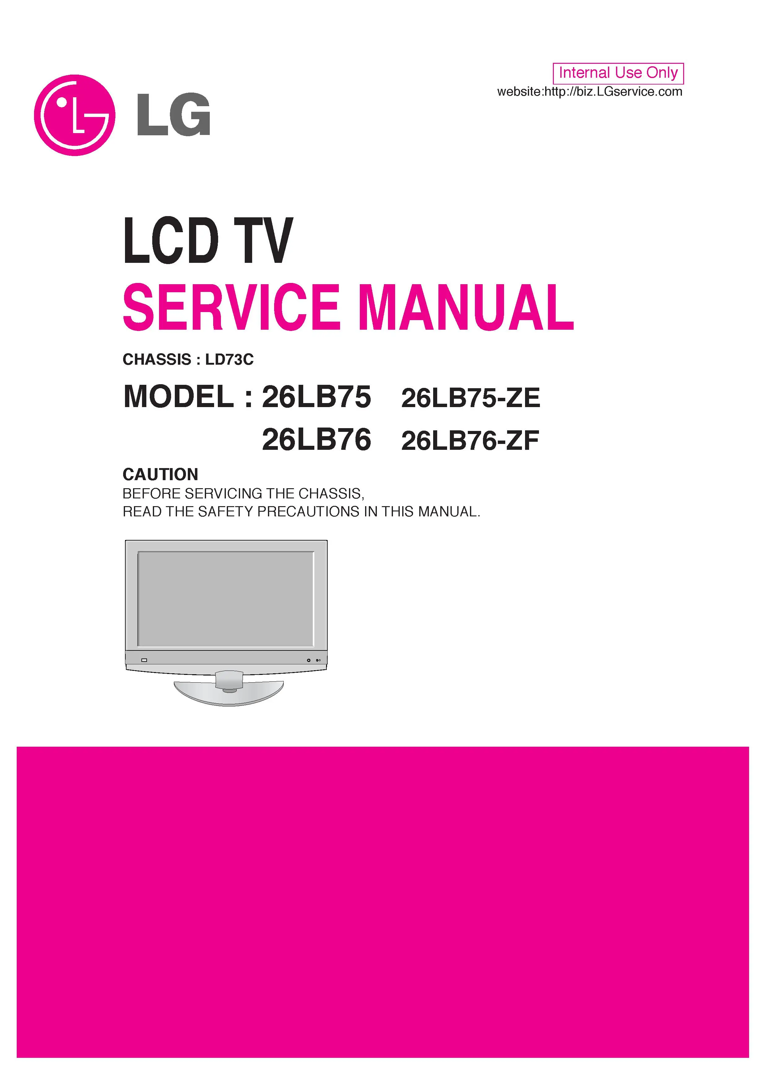 Lg 26lb75 26lb75 ze service manual cover with photo's of Beko dryers, model code and contents