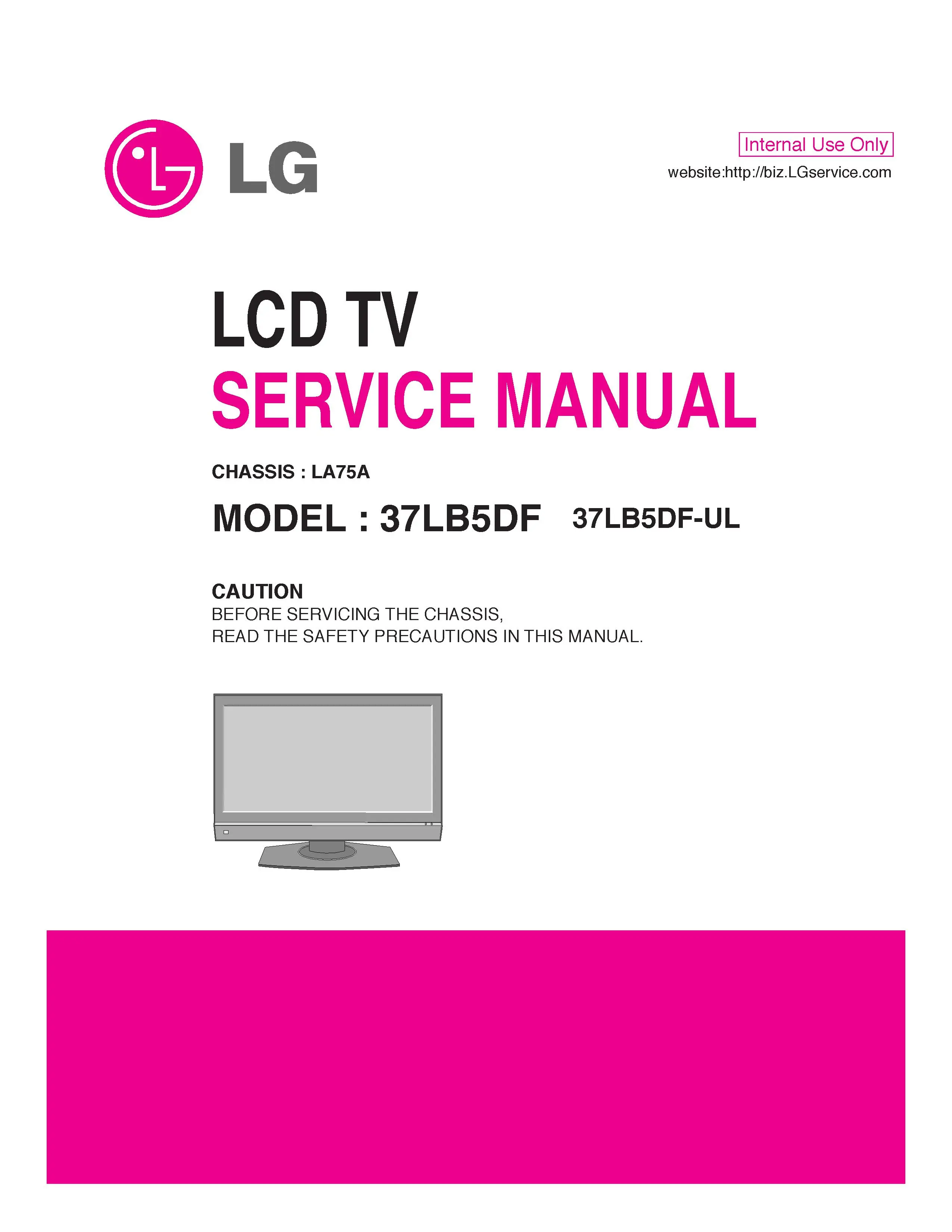 Lg 37lb5d ul service manual cover with photo's of Beko dryers, model code and contents