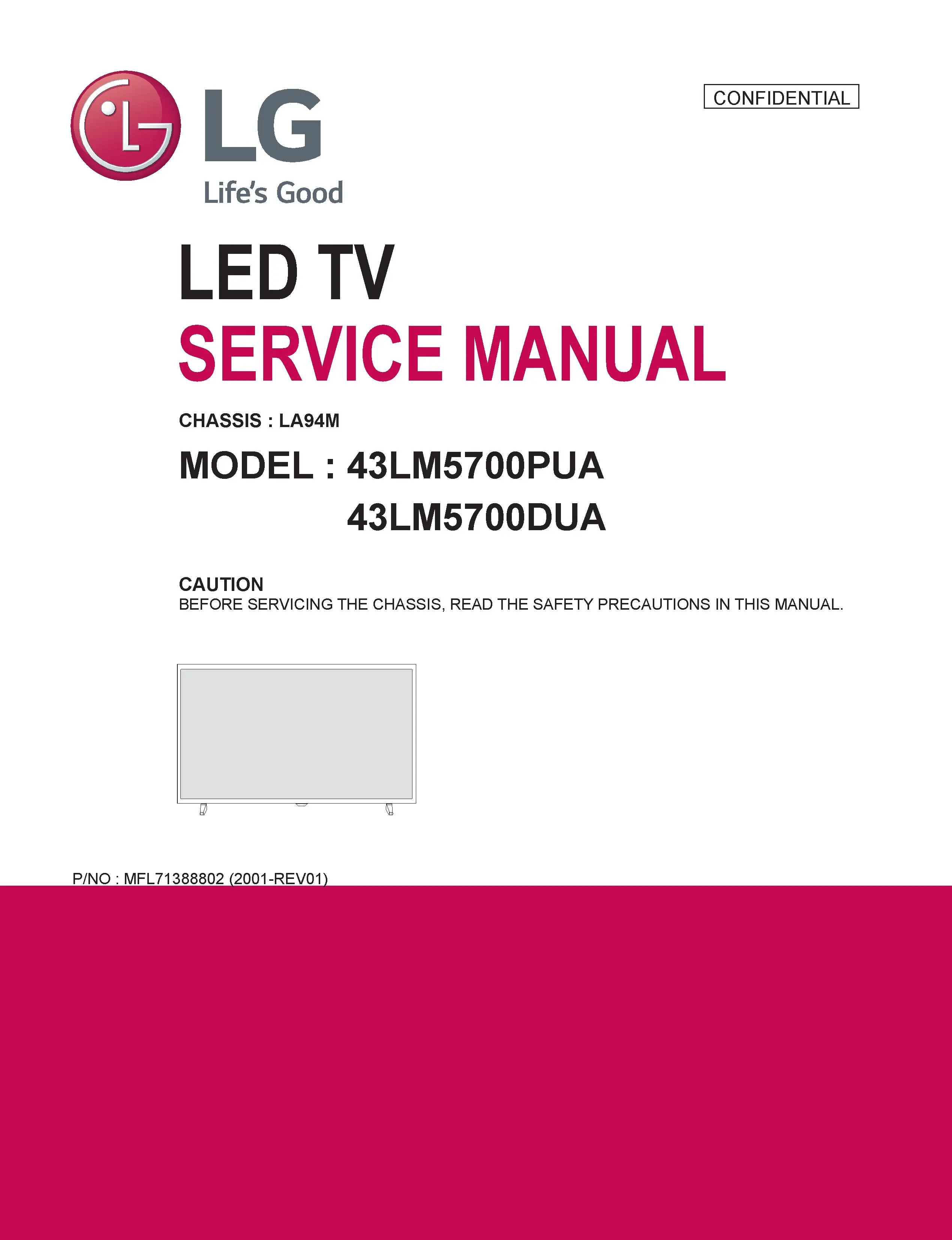 Lg 43lm5700pua 43lm5700dua service manual cover with photo's of Beko dryers, model code and contents