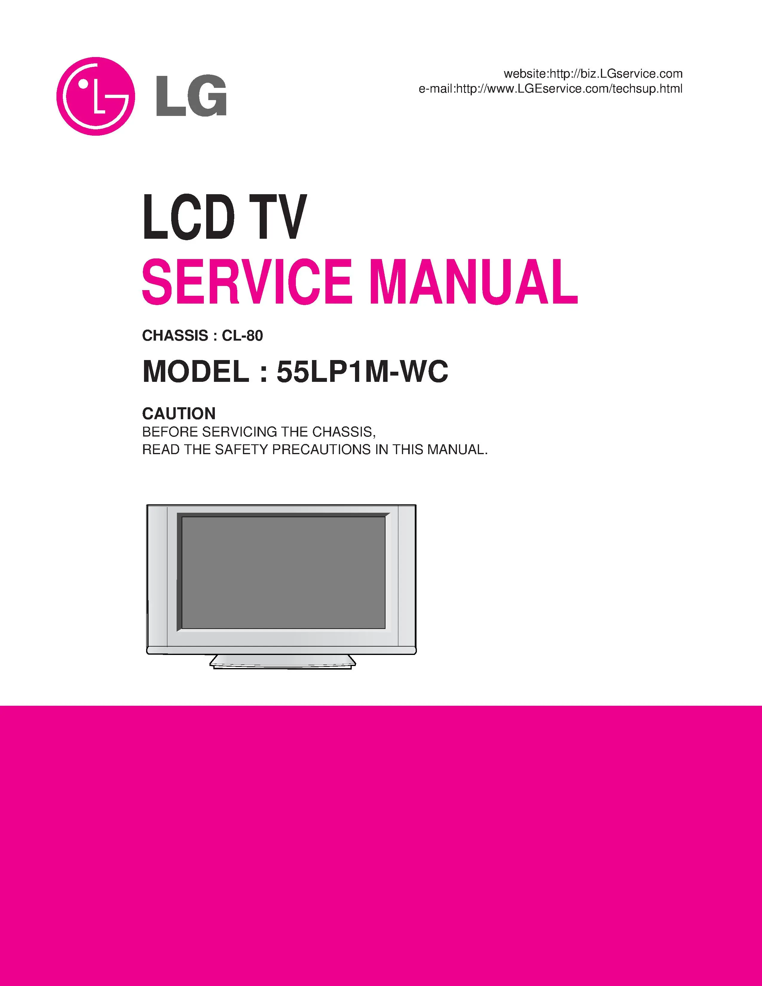 Lg 55lp1m service manual cover with photo's of Beko dryers, model code and contents