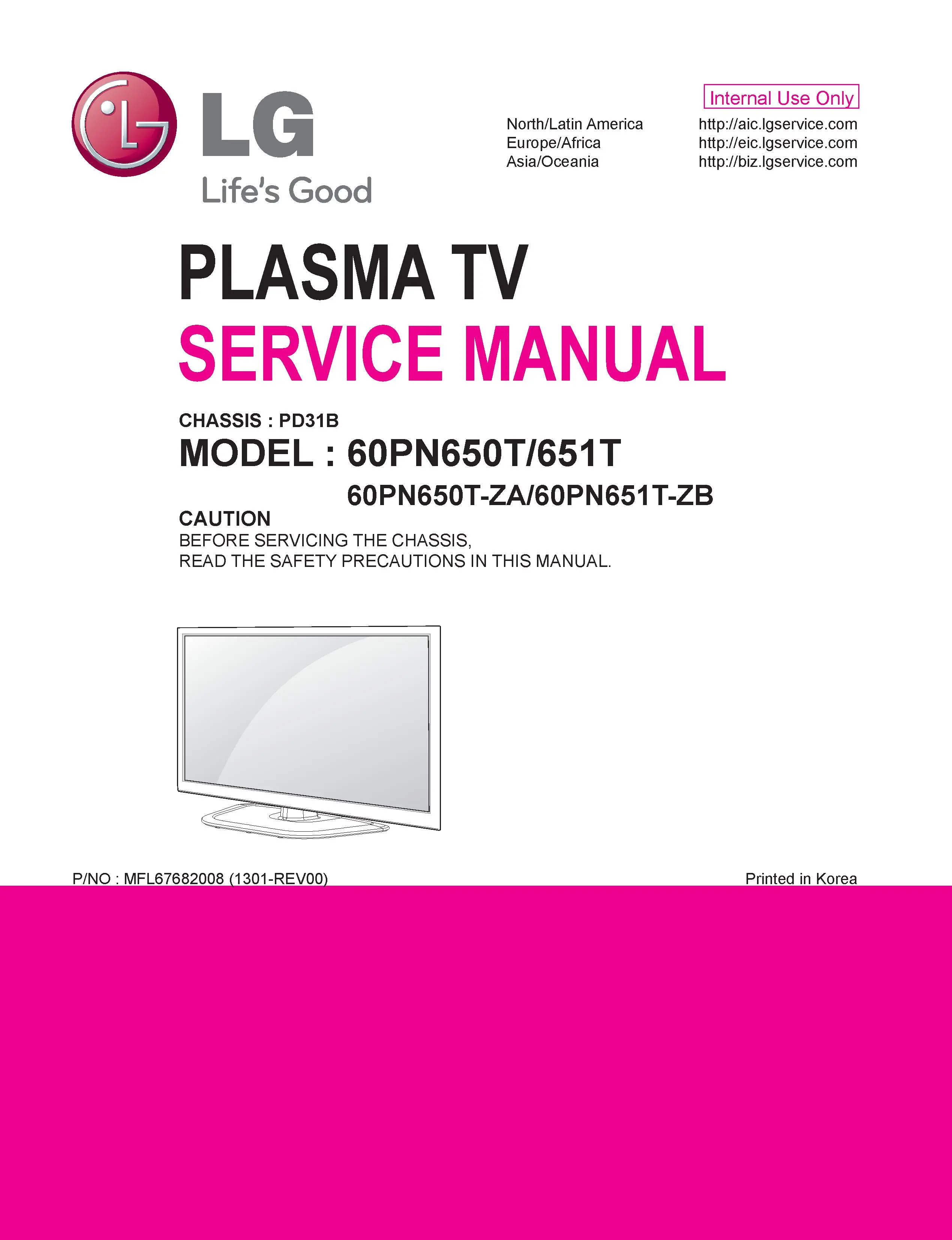 Lg 60pn650t service manual cover with photo's of Beko dryers, model code and contents
