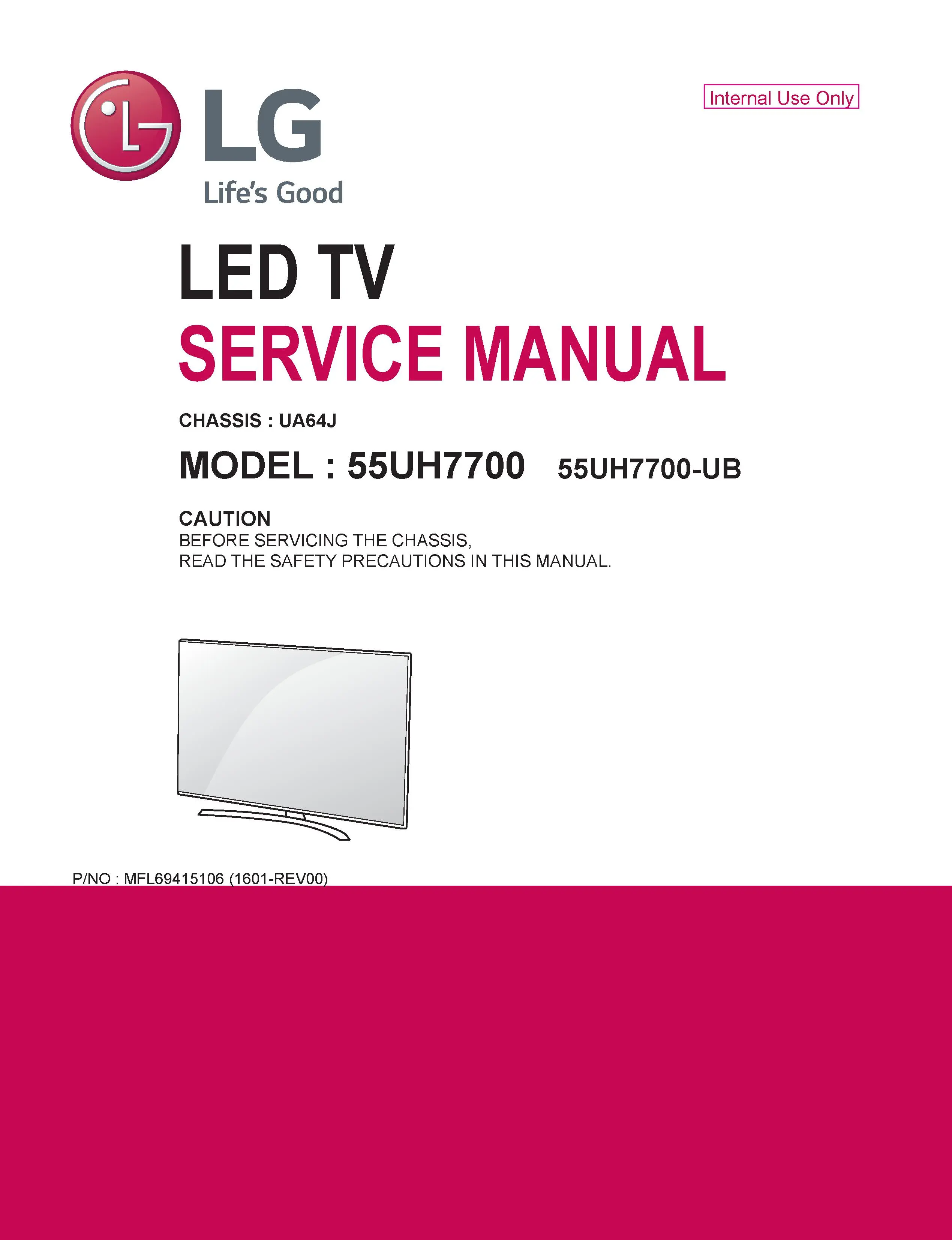 Lg 60uh6150 service manual cover with photo's of Beko dryers, model code and contents