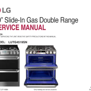 Lg lutg4519sn service manual cover freestanding range