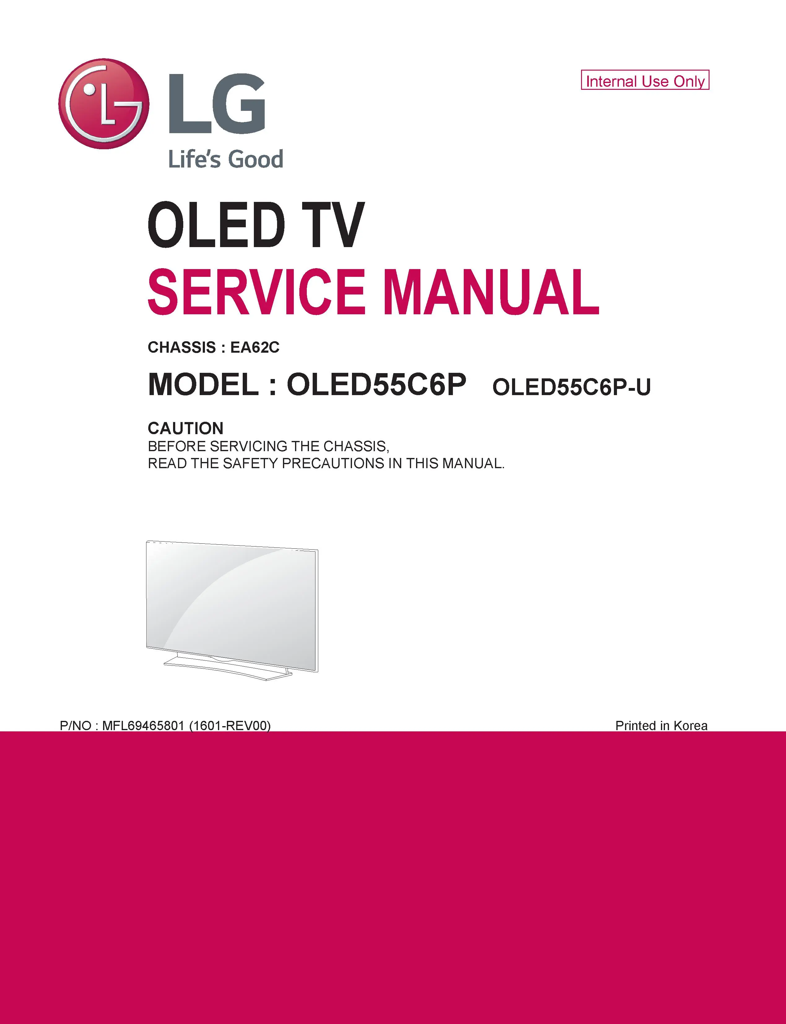 Lg oled55c6p service manual cover with photo's of Beko dryers, model code and contents