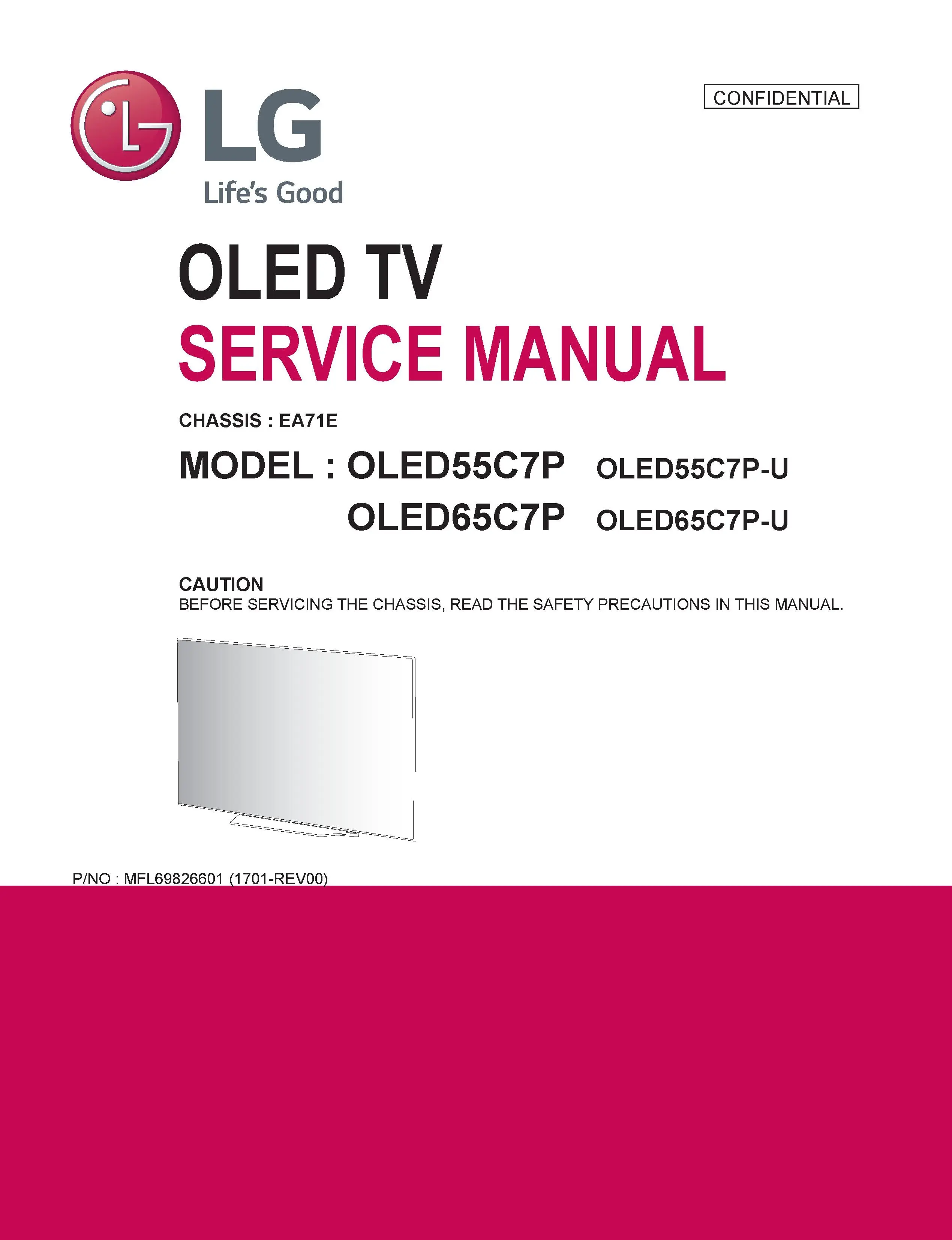 Lg oled65c7p service manual cover with photo's of Beko dryers, model code and contents