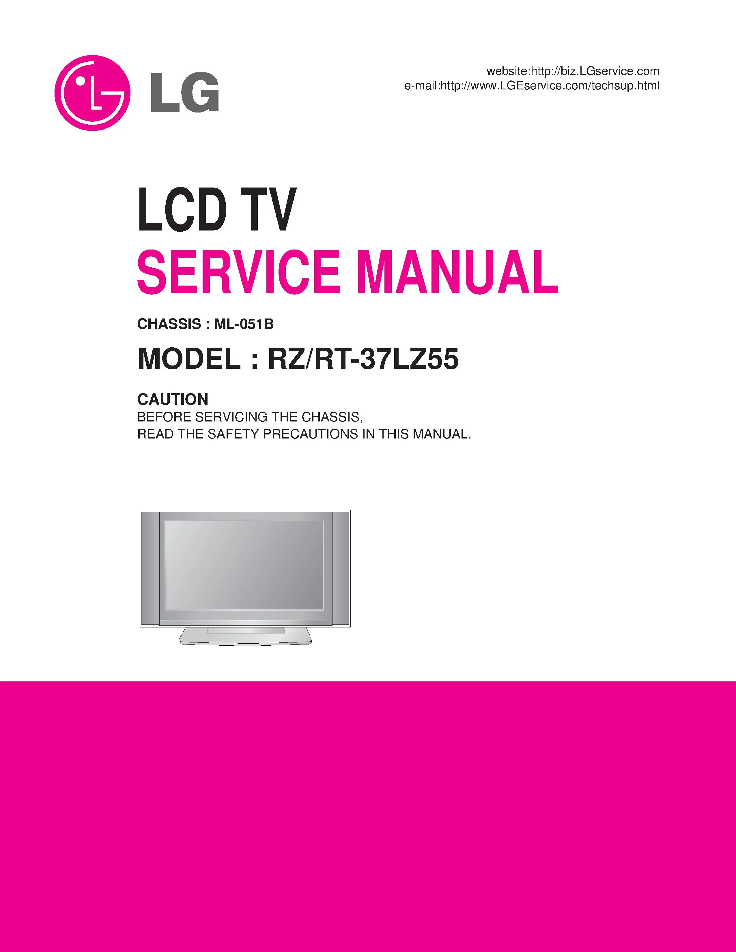 Lg rt 37lz55 rz 37lz55 service manual cover with photo's of Beko dryers, model code and contents