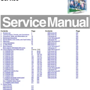 Philips 65pfk5909 65pfs5909 65pfs6659 65pfs7559 service manual cover with photo of the television, TV type, chassis code, model code, creation date and document number