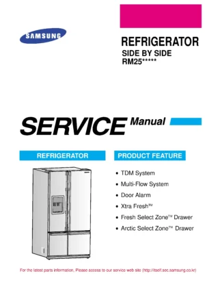 Samsung rm255lash rm255lars rm255labp service manual cover