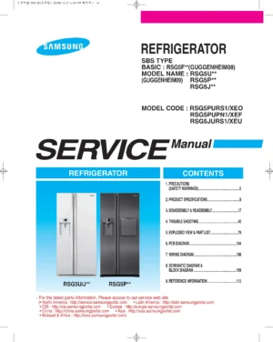 Samsung rsg5purs1 service manual cover