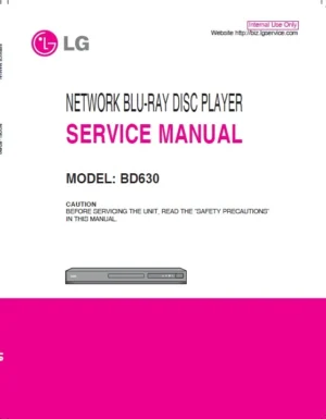 Lg bd630 service manual cover