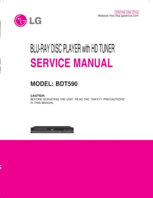 Lg bdt590 service manual cover
