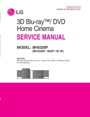 Lg bh5320f service manual cover