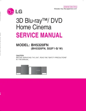 Lg bh5320fn service manual cover