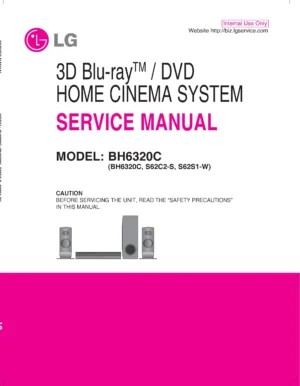 Lg bh6320c service manual cover