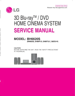 Lg bh6620s service manual cover