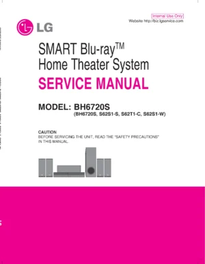 Lg bh6720s service manual cover