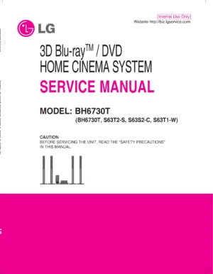 Lg bh6730t service manual cover