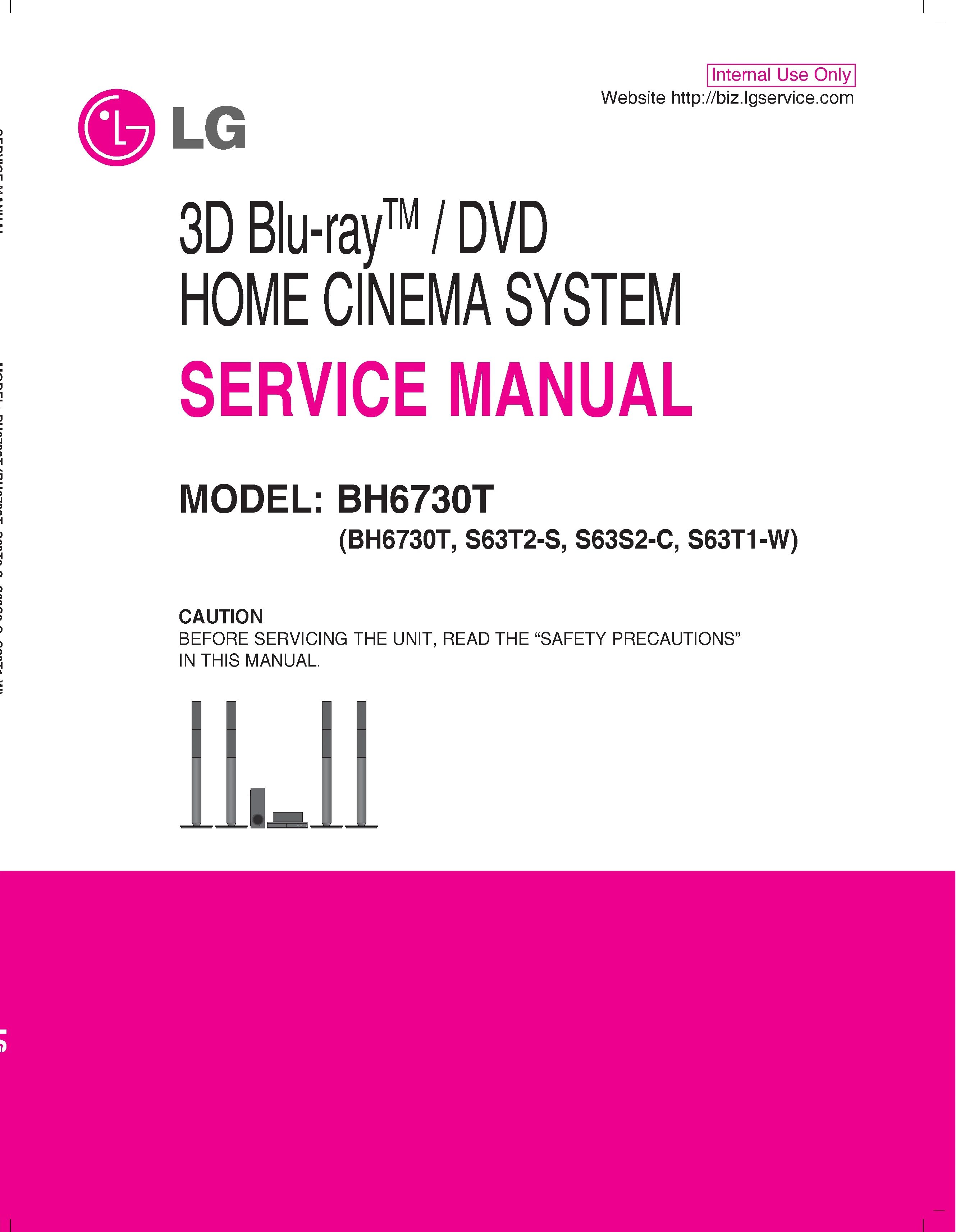 Lg bh6730t service manual cover