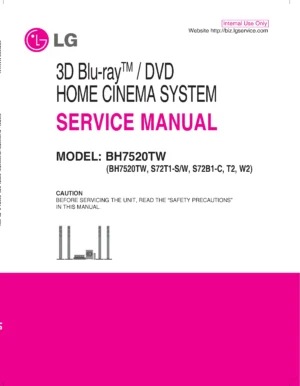 Lg bh7520tw service manual cover