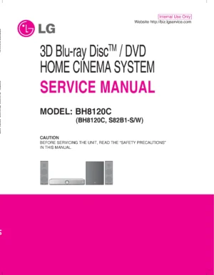 Lg bh8120c service manual cover