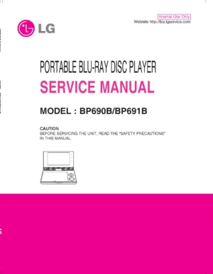 Lg bp690b service manual cover