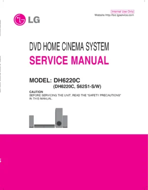Lg dh6220c service manual cover