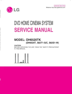 Lg dh6520tk service manual cover