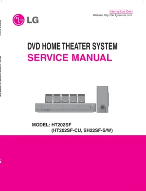 Lg ht202sf service manual cover