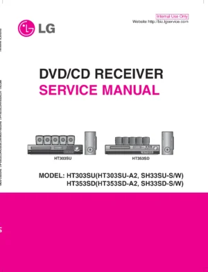 Lg ht303su service manual cover
