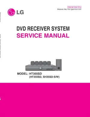 Lg ht355sd service manual cover