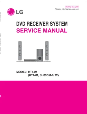 Lg ht44m service manual cover