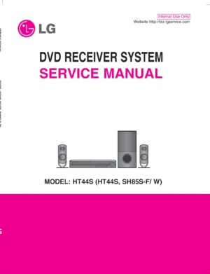 Lg ht44s service manual cover