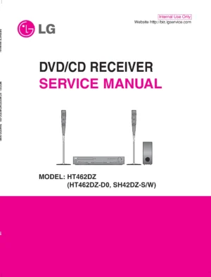 Lg ht462dz service manual cover