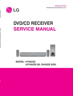 Lg ht462sz service manual cover