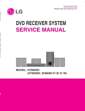 Lg ht805sh service manual cover