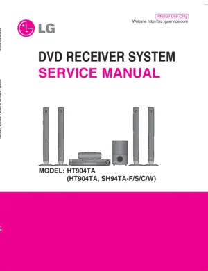 Lg ht904ta service manual cover