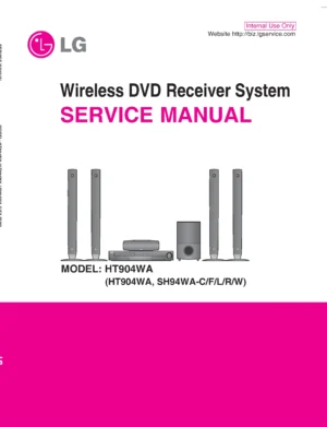 Lg ht904wa service manual cover