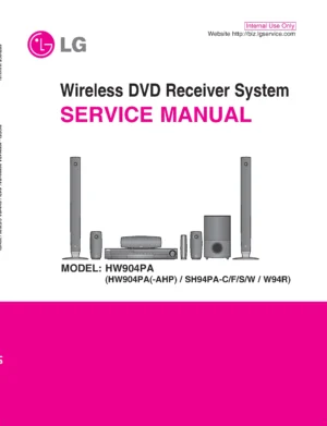 Lg hw904pa service manual cover