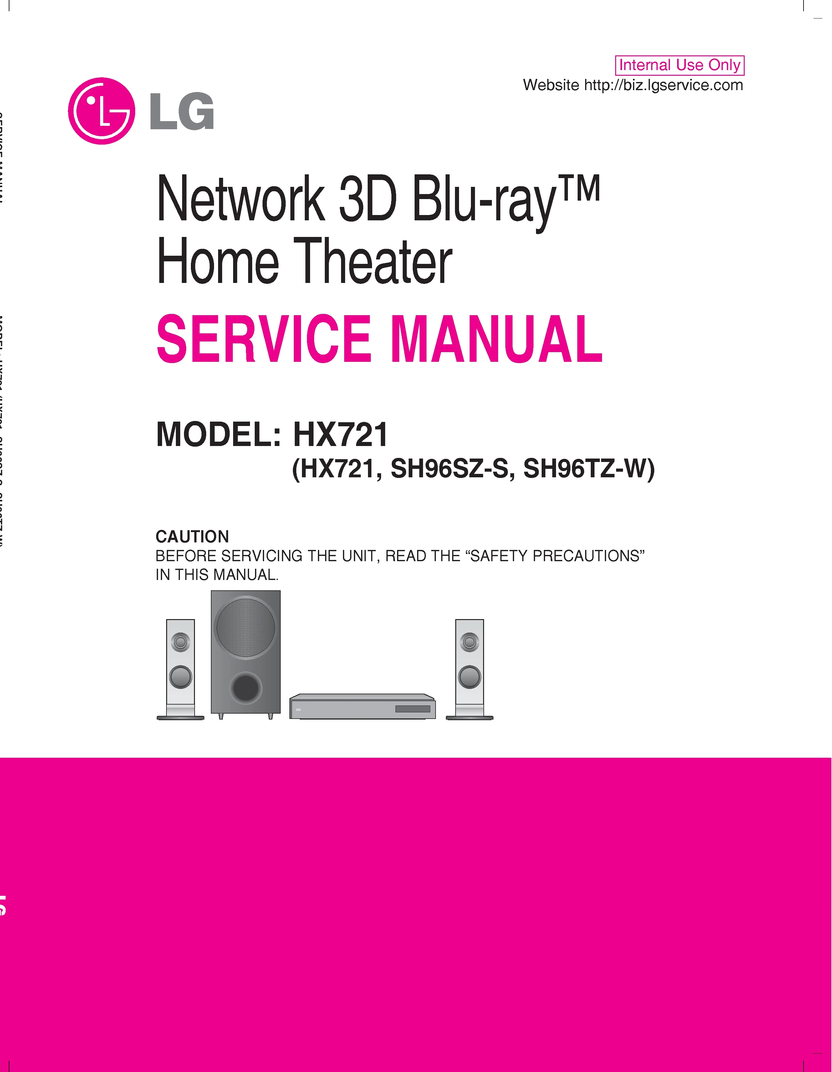 Lg hx721 service manual cover