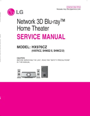 Lg hx976cz service manual cover
