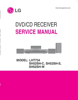Lg lht734 service manual cover