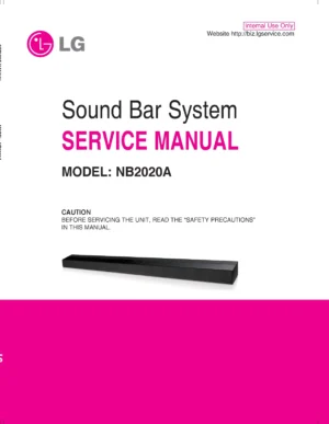 Lg nb2020a service manual cover