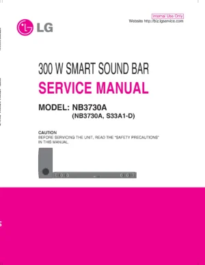 Lg nb3730a service manual cover
