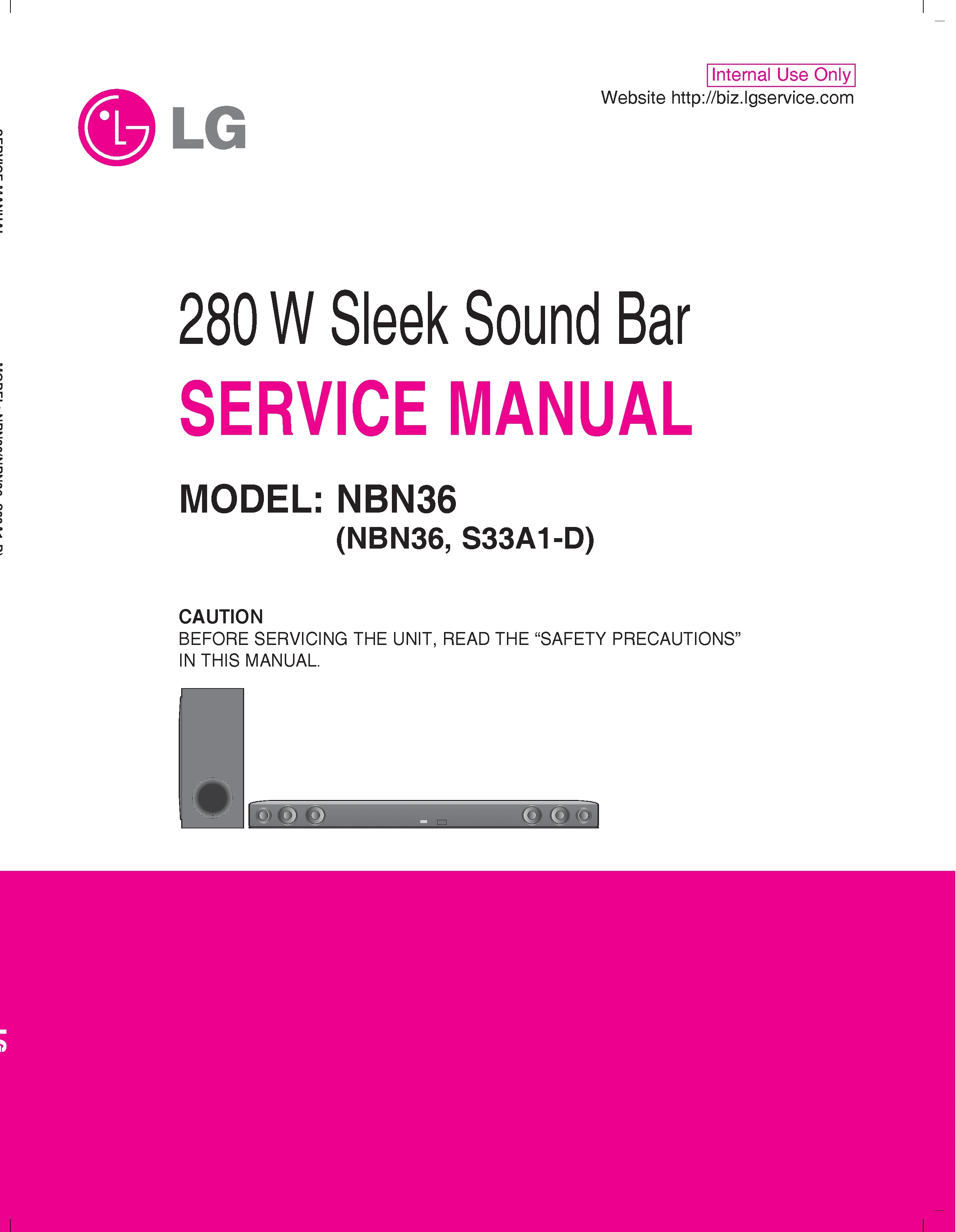 Lg nbn36 service manual cover