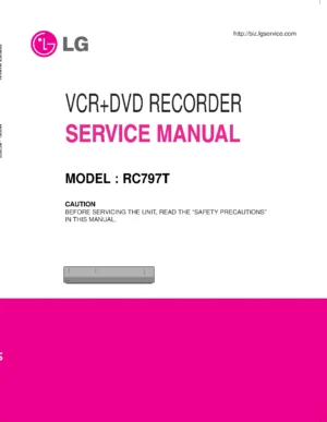 Lg rc797t service manual cover