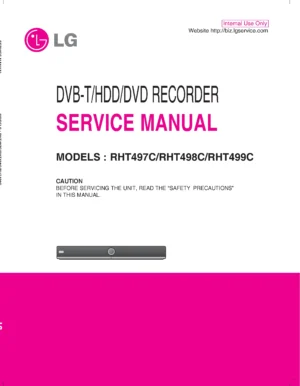 Lg rht497c rht498c rht499c service manual cover