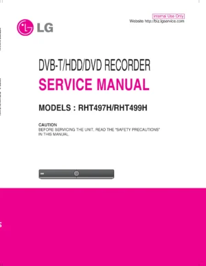 Lg rht497h service manual cover